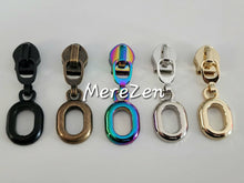 Load image into Gallery viewer, Oval Drop Zipper Pull - No.5