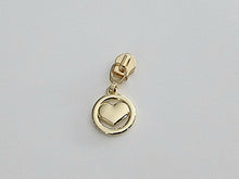Load image into Gallery viewer, Circle Heart Zipper Pull - No.5
