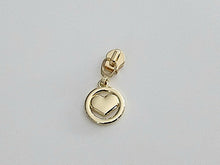 Load image into Gallery viewer, Circle Heart Zipper Pull - No.5