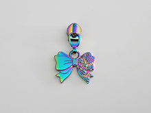 Load image into Gallery viewer, Floral Bow Zipper Pull - No.5