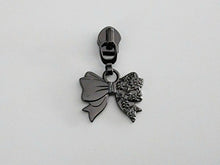 Load image into Gallery viewer, Floral Bow Zipper Pull - No.5