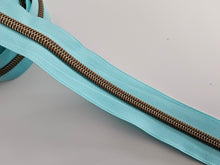 Load image into Gallery viewer, Ocean Zipper Tape with Antique Bronze teeth - No. 5