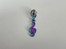 Load image into Gallery viewer, Treble Clef Zipper Pull - No.5

