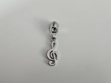 Load image into Gallery viewer, Treble Clef Zipper Pull - No.5