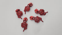 Load image into Gallery viewer, Rose Zipper Pull - No.5

