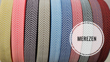 Load image into Gallery viewer, 1.5 Inch Jacquard Chevron Webbing - Cotton/Polyester Blend
