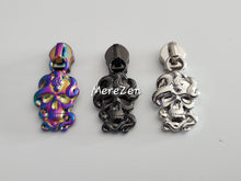 Load image into Gallery viewer, Snake Skull Zipper Pull - No.5
