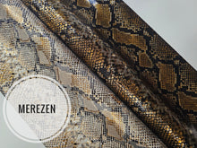 Load image into Gallery viewer, Snake Skin Gold Foil Vinyl
