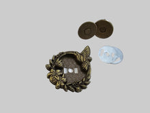 Load image into Gallery viewer, Hummingbird Floral Magnetic Lock