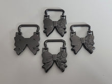 Load image into Gallery viewer, Floral Bow Strap Anchors - 4 pack