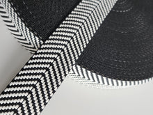 Load image into Gallery viewer, 1.5 Inch Jacquard Chevron Webbing - Cotton/Polyester Blend