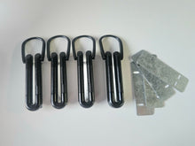 Load image into Gallery viewer, Textured Loop Strap Connectors - 4 pack