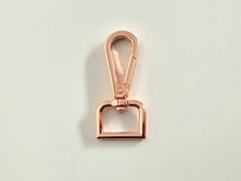 Load image into Gallery viewer, Long Swivel Hooks Straight Edge - 3/4 Inch (20mm) - 2 pack