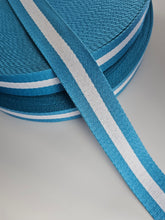 Load image into Gallery viewer, 1.5 Inch Jacquard Stripe Webbing - Cotton/Polyester Blend