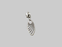 Load image into Gallery viewer, Feather Fan Zipper Pull - No.5