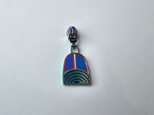 Load image into Gallery viewer, Rainbow Horizon Zipper Pull - No.5