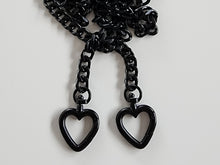 Load image into Gallery viewer, Heart Purse Chain/ Bag strap - 110cm long
