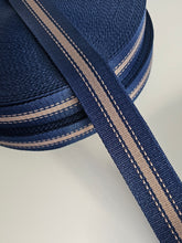 Load image into Gallery viewer, 1.5 Inch Jacquard Stripe Webbing - Cotton/Polyester Blend