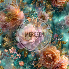 Load image into Gallery viewer, Preorder - Whimsical Floral MereLux Bonded Poly/Nylon