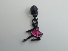 Load image into Gallery viewer, Dancer/Ballerina Zipper Pull - No.5