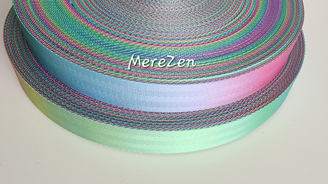 1 Inch Webbing Candy - Polyester