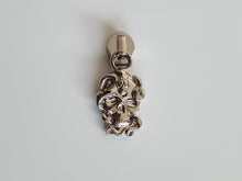 Load image into Gallery viewer, Snake Skull Zipper Pull - No.5