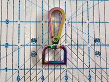 Load image into Gallery viewer, Long Swivel Hooks Straight Edge - 3/4 Inch (20mm) - 2 pack