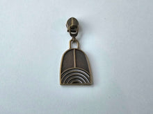 Load image into Gallery viewer, Rainbow Horizon Zipper Pull - No.5