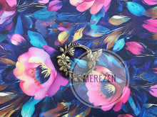 Load image into Gallery viewer, Hummingbird Floral Magnetic Lock