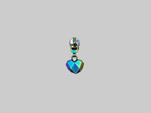 Load image into Gallery viewer, Geo Heart Zipper Pull - No.5