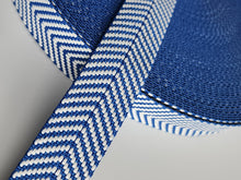 Load image into Gallery viewer, 1.5 Inch Jacquard Chevron Webbing - Cotton/Polyester Blend