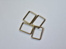 Load image into Gallery viewer, Rectangle Rings - 1 Inch (25mm) 2.5mm thick - 4 pack
