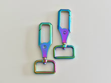 Load image into Gallery viewer, Long Swivel Hooks - 1 Inch &amp; 8cm Long - 2 pack
