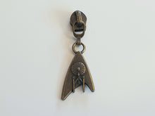 Load image into Gallery viewer, Spaceship Zipper Pull - No.5