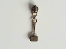 Load image into Gallery viewer, Hammer Zipper Pull - No.5