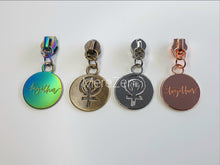 Load image into Gallery viewer, Girl Power Zipper Pull - No.5