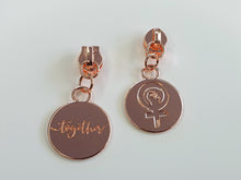 Load image into Gallery viewer, Girl Power Zipper Pull - No.5