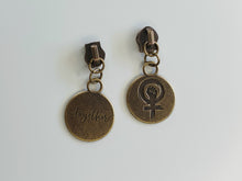 Load image into Gallery viewer, Girl Power Zipper Pull - No.5