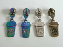 Load image into Gallery viewer, Coffee Cup Zipper Pull - No.5