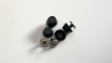 Load image into Gallery viewer, Flat Bucket Bag Feet - (9mm) Screw in - 4 pack
