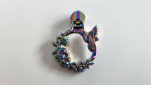 Load image into Gallery viewer, Hummingbird Floral Zipper Pull - No.5