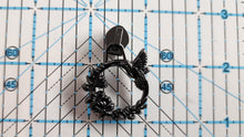 Load image into Gallery viewer, Hummingbird Floral Zipper Pull - No.5