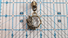 Load image into Gallery viewer, Hex Floral Zipper Pull - No.5