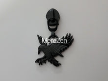 Load image into Gallery viewer, Raven Zipper Pull - No.5
