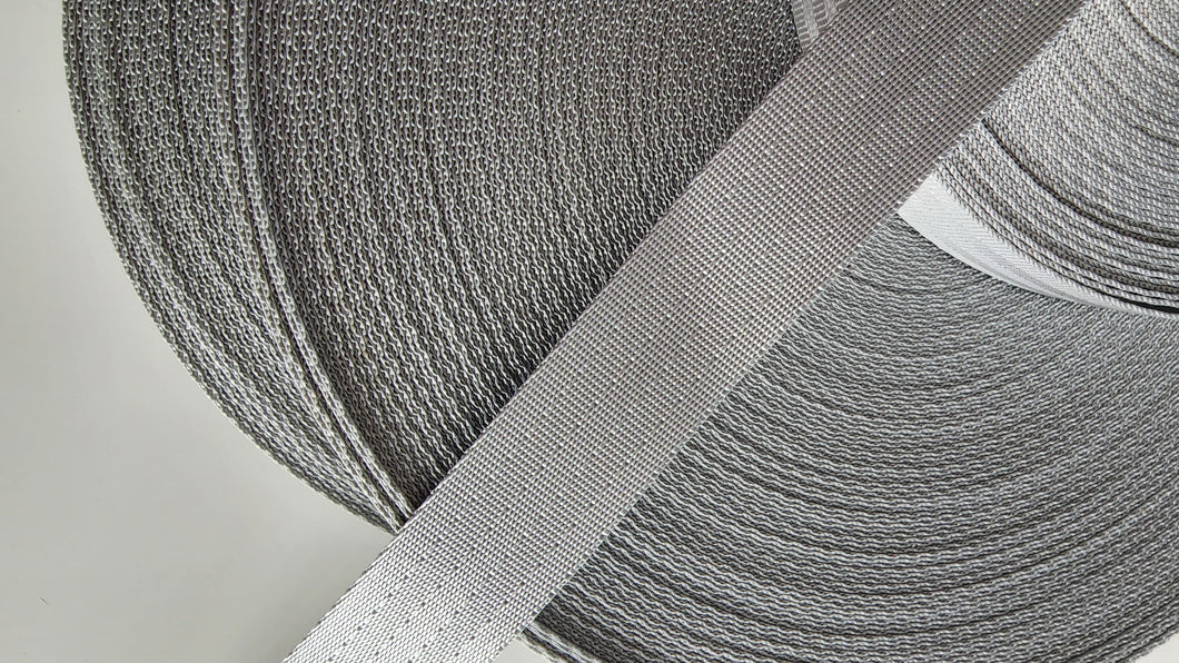 1 Inch Coloured Webbing - Polyester (Seatbelt Style)