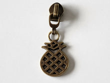 Load image into Gallery viewer, Pineapple Zipper Pull - No.5