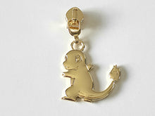 Load image into Gallery viewer, Fire Lizard Zipper Pull - No.5