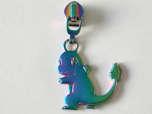 Load image into Gallery viewer, Fire Lizard Zipper Pull - No.5