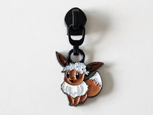 Load image into Gallery viewer, Floral Fox Zipper Pull - No.5
