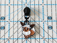 Load image into Gallery viewer, Floral Fox Zipper Pull - No.5